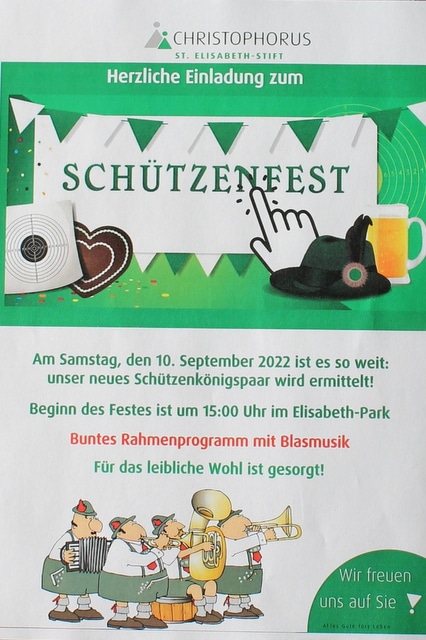 Schützenfest im St. Elisabeth-Stift
