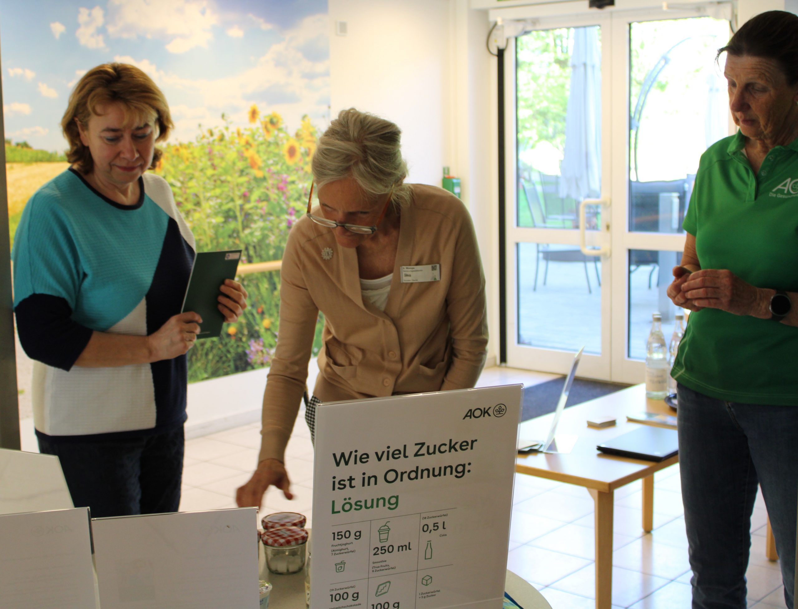 Gesundheitstag der AOK für unsere Mitarbeitenden