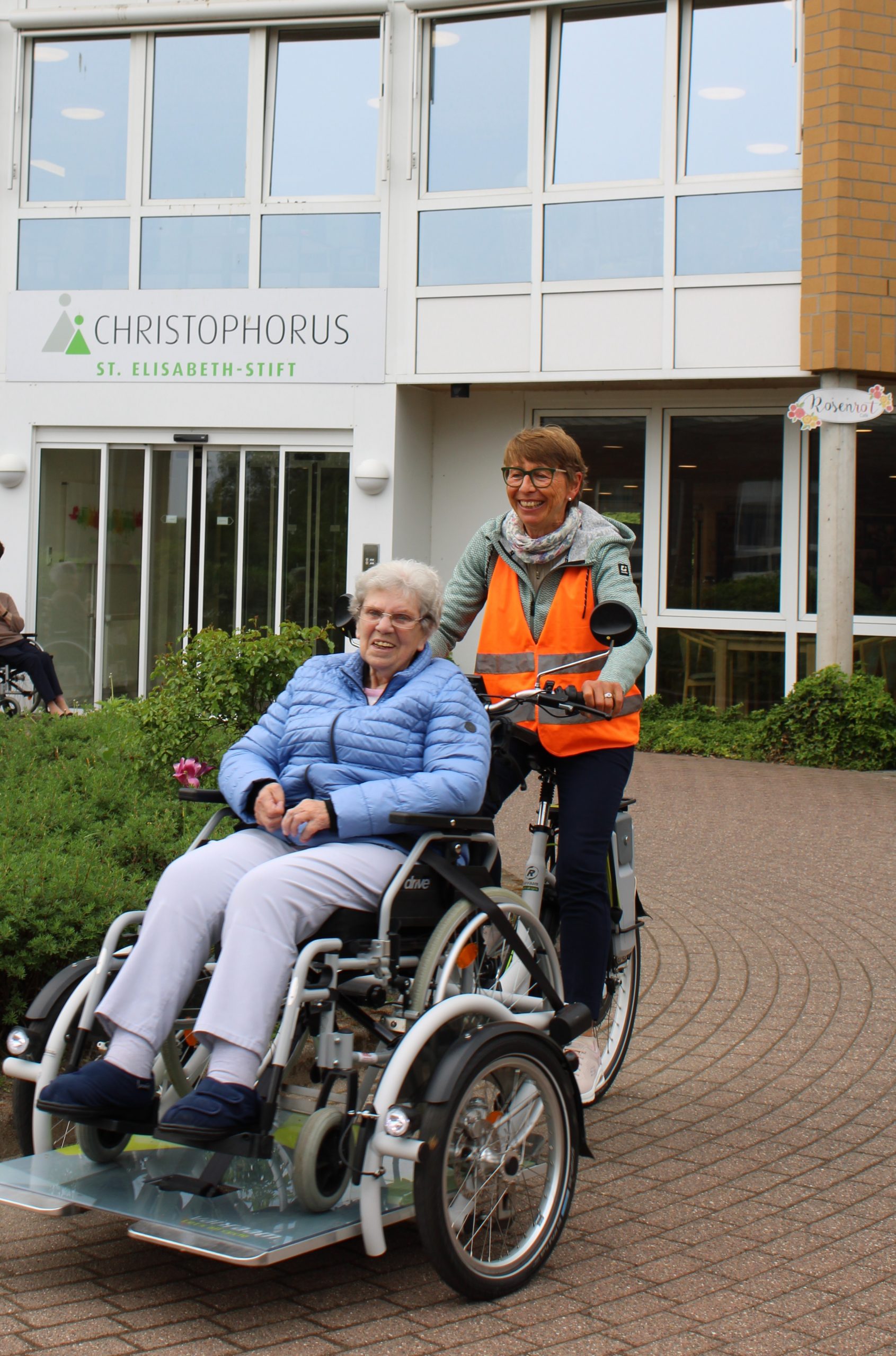 Rikscha-Touren jetzt auch mit dem Rolli-Fiets